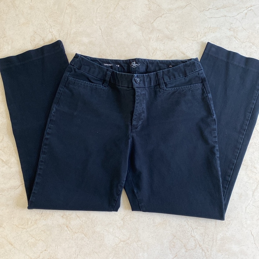 St. John’s Bay Straight Leg Black Pants
